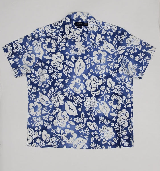Nwt Polo Ralph Lauren Floral Allover Print Classic Fit Short Sleeve Button Up - Unique Style