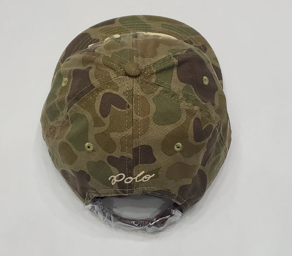 Nwt Polo Ralph Lauren Camo Ralph Adjustable Hat - Unique Style