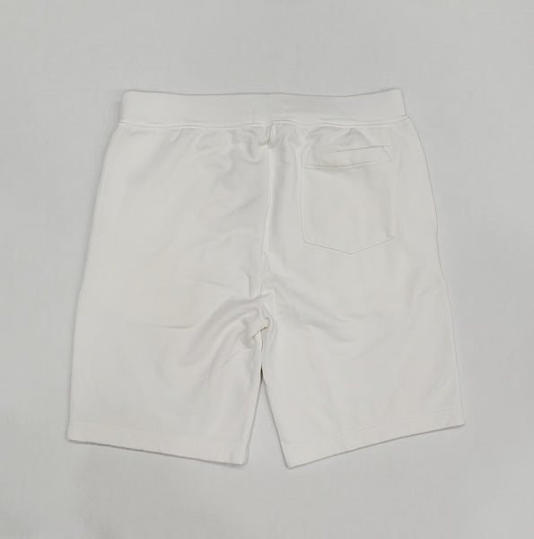 Nwt Polo Ralph Laure White/Blue Printed Spellout Shorts - Unique Style