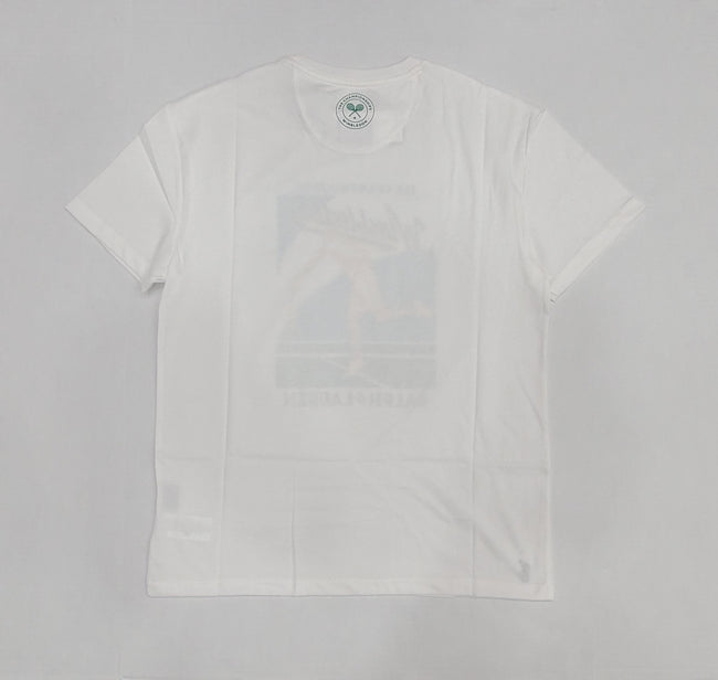 Nwt Polo Ralph Lauren White Wimbledon Tennis Classic Fit Tee - Unique Style