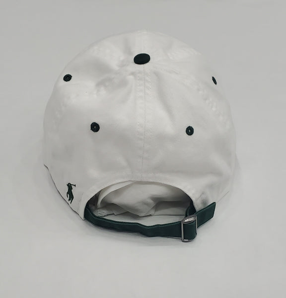 Nwt Polo Ralph Lauren White/Green Polo Tennis Wimbledon 2025 Adjustable Hat - Unique Style