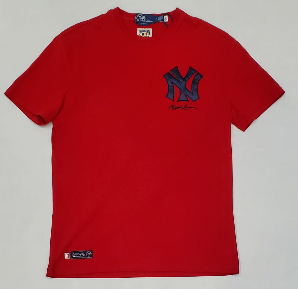 Nwt Polo Ralph Lauren Red NY New York Classic Fit Tee