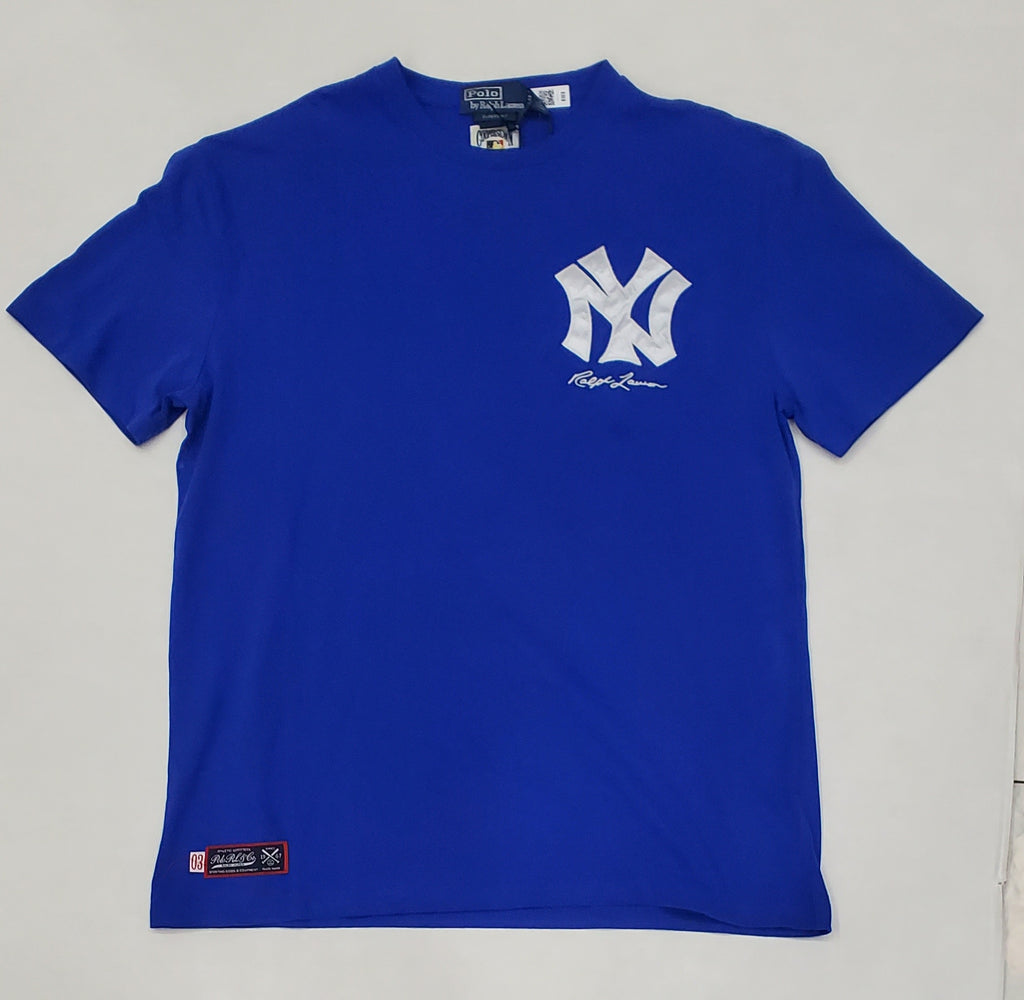 Nwt Polo Ralph Lauren Royal Blue NY New York Classic Fit Tee