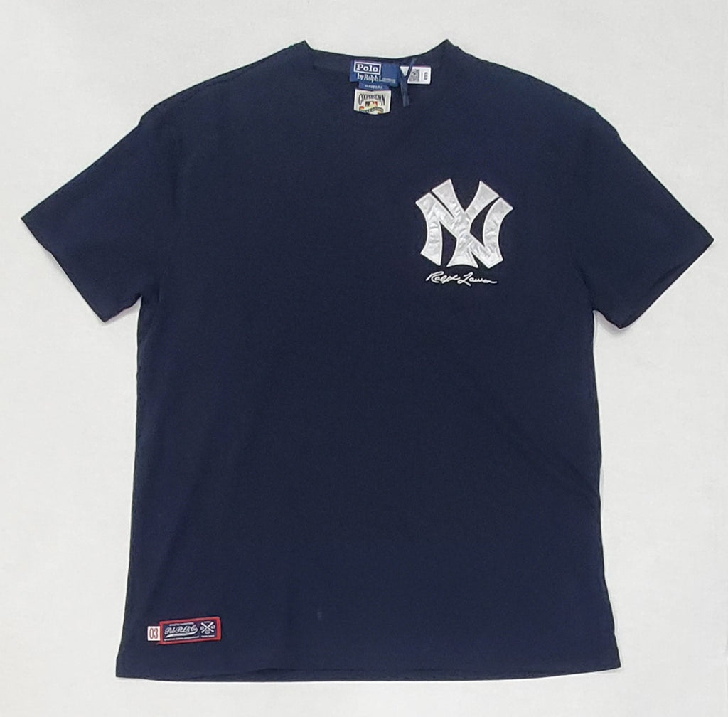 Nwt Polo Ralph Lauren Navy NY New York Classic Fit Tee