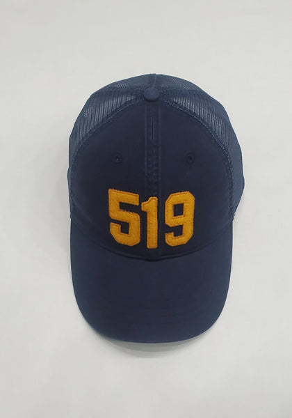 Nwt Polo Ralph Lauren Navy Blue 519  Trucker Hat - Unique Style