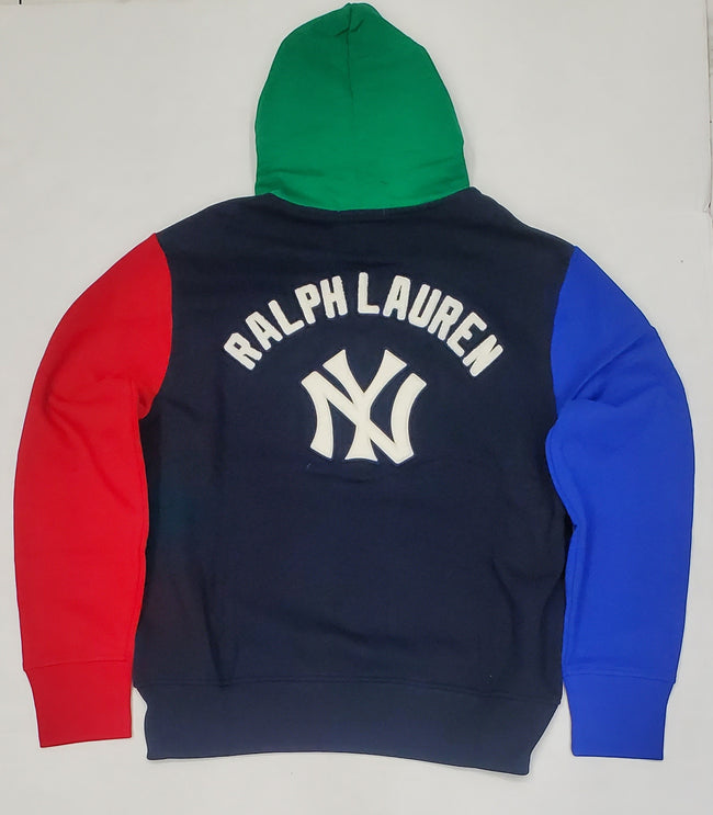 New Polo Ralph Lauren Multi Color Yankees NY  Hoodie - Unique Style