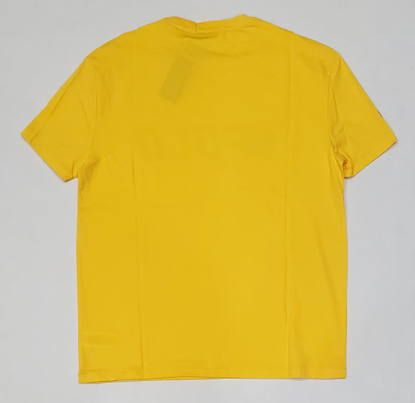 Nwt Polo Ralph Lauren Yellow  Racing 67 Motor Sport Classic Fit Tee - Unique Style