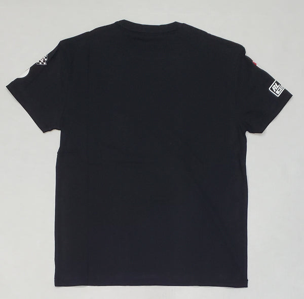 Nwt Polo Ralph Lauren Black Racing 67 Motor Sport Classic Fit Tee - Unique Style