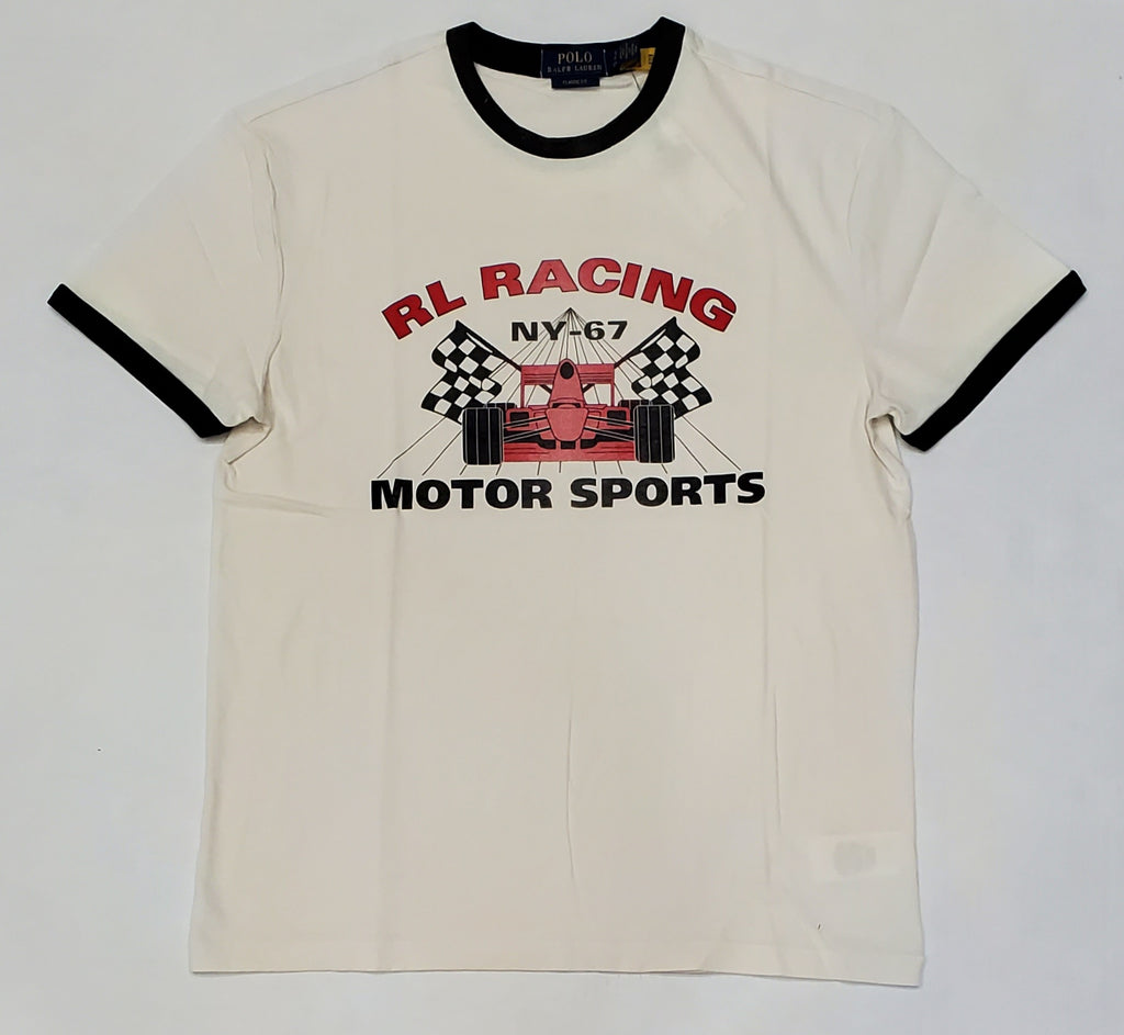 Nwt Polo Ralph Lauren RL Racing NY-67 Motor Sport Classic Fit Tee