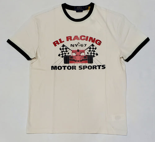 Nwt Polo Ralph Lauren RL Racing NY-67 Motor Sport Classic Fit Tee - Unique Style