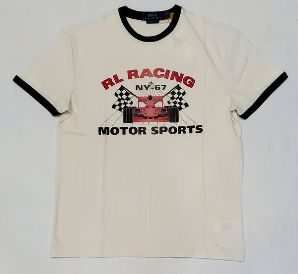 Nwt Polo Ralph Lauren RL Racing NY-67 Motor Sport Classic Fit Tee - Unique Style
