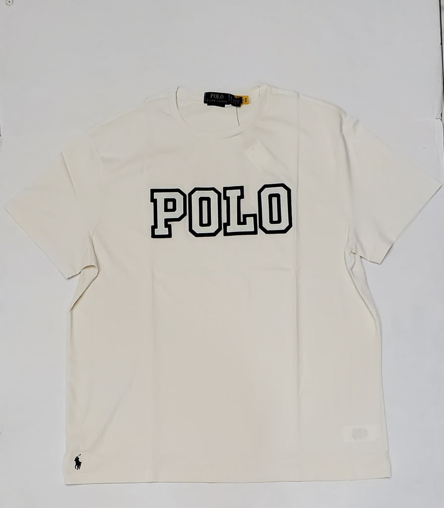 Nwt Polo Ralph Lauren Nevis Spellout Patch Classic Fit Tee