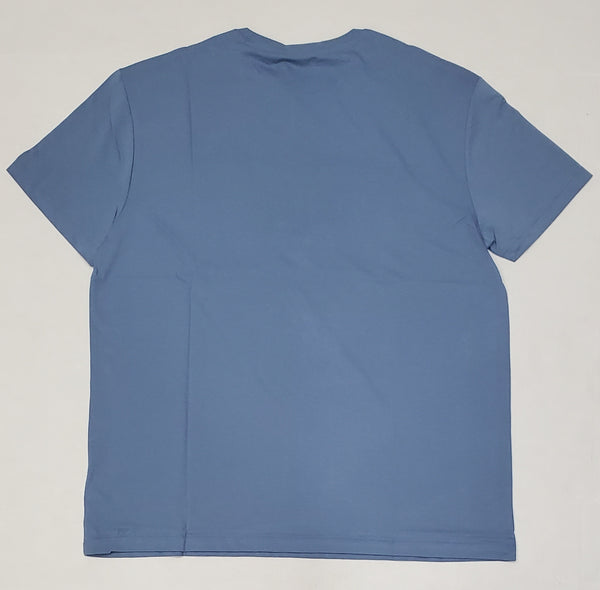 Nwt Polo Ralph Lauren Blue Spellout Patch Classic Fit Tee - Unique Style