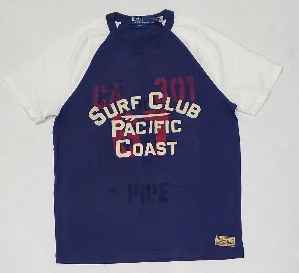 Nwt Polo Ralph Lauren Surf Club Pacific Coast Classic Fit Tee