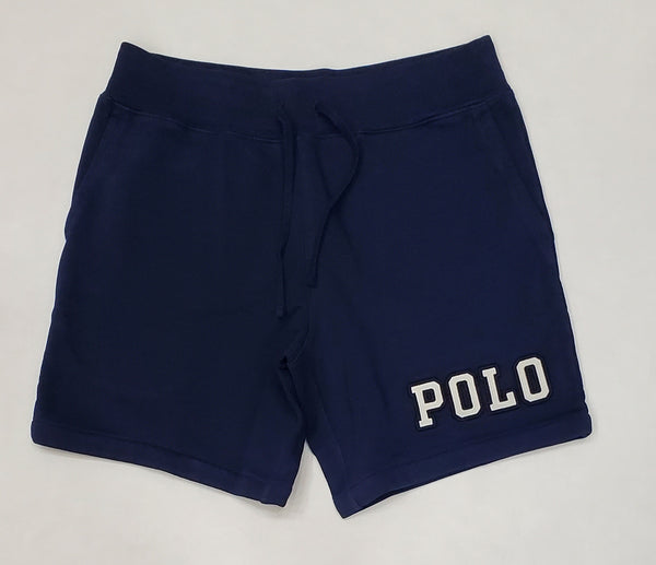 Nwt Polo Ralph Lauren Navy Spellout Patch Shorts - Unique Style