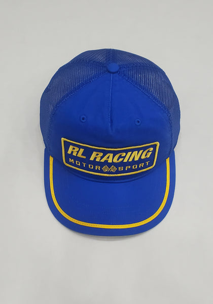 Nwt Polo Ralph Lauren Royal Racing Motor Sport Trucker Hat - Unique Style