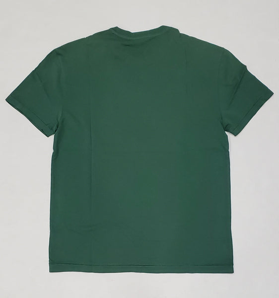 Nwt Polo Ralph Lauren Green Athl DIV 67 P-Wing Foot Classic Fit Tee - Unique Style