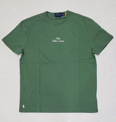 Nwt Polo Ralph Lauren White/Green RL Running Clu 109 Prince Street Track 067 Team Reversible Tee