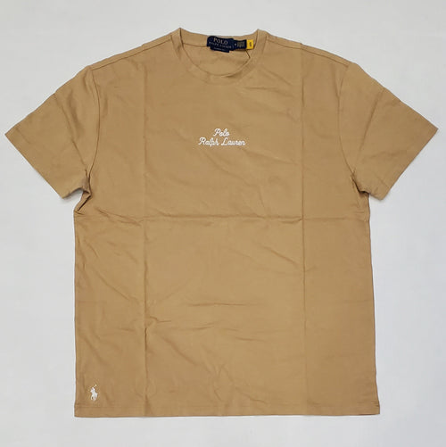 Nwt Polo Ralph Lauren Khaki Logo Classic Fit Tee - Unique Style