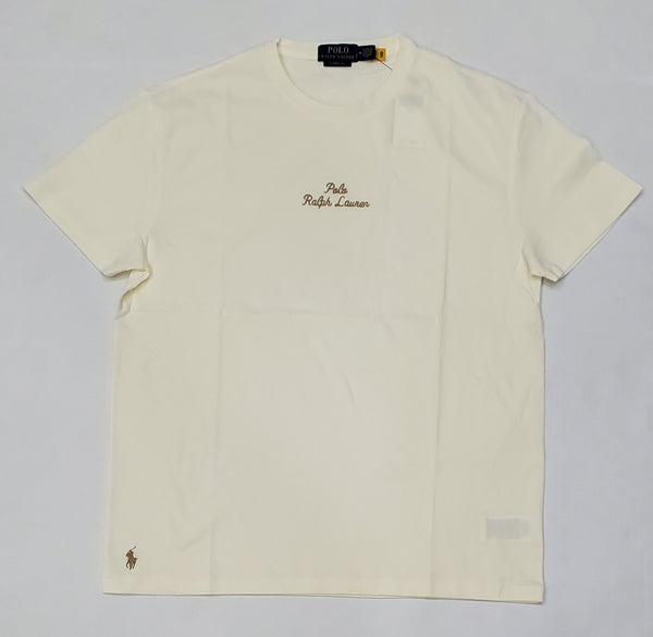 Nwt Polo Ralph Lauren Cream Logo Classic Fit Tee - Unique Style