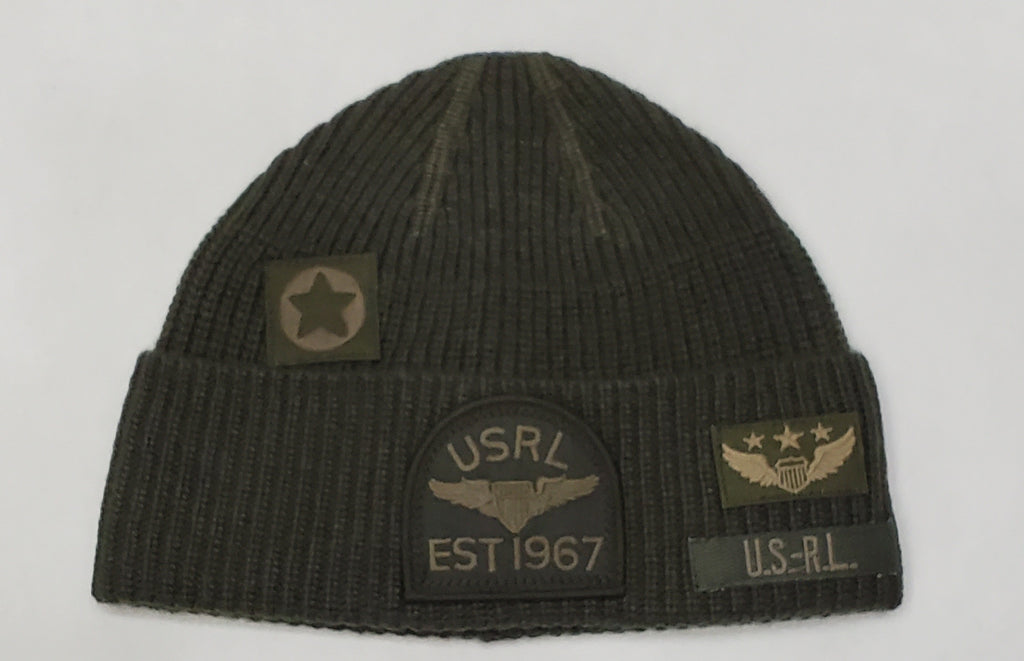 Nwt Polo Ralph Lauren Olive USRL 1967 Patch Skully