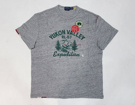 Nwt Polo Ralph Lauren White/Green RL Running Clu 109 Prince Street Track 067 Team Reversible Tee