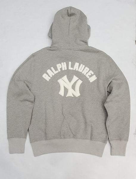 Nwt Polo Ralph Lauren Grey NY Yankees Hoodie