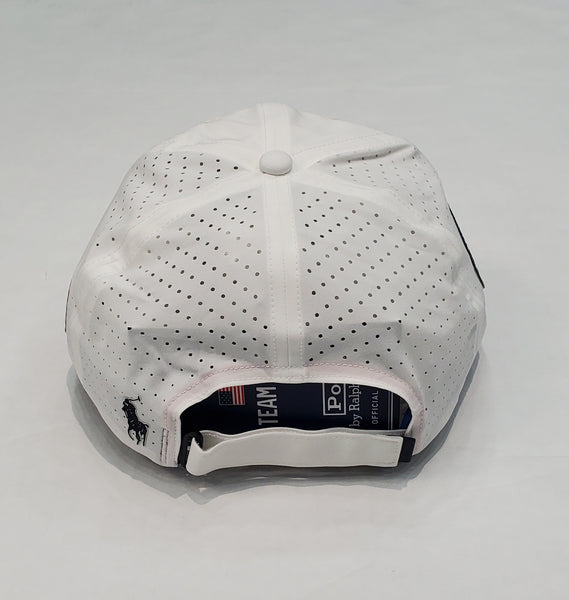 Nwt Polo Ralph Lauren White Olympic Team USA Velcro Strap