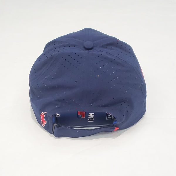 Nwt Polo Ralph Lauren Navy Olympic Team USA Velcro Strap
