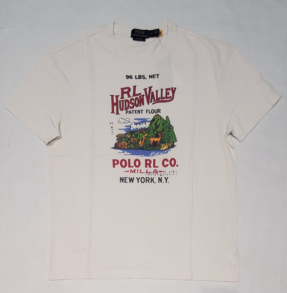 Nwt Polo Ralph Lauren Hudson Valley Patent Flour Classic Fit Tee