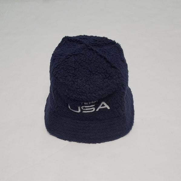 Nwt Polo Ralph Team USA Fleece Bucket Hat