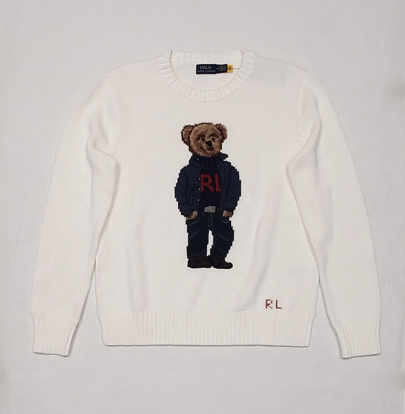 Ralph Lauren Women's RL Bear Sweater - Unique Style