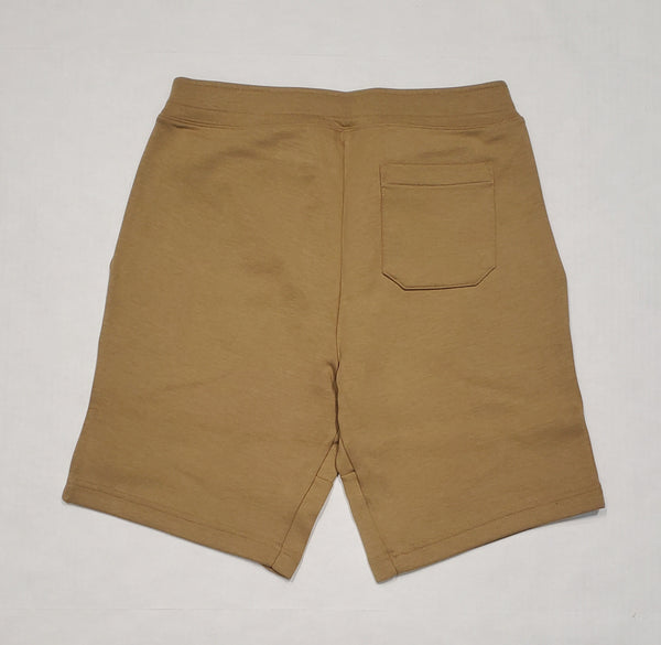 Nwt Polo Ralph Lauren Khaki Spellout Double Knit Shorts - Unique Style