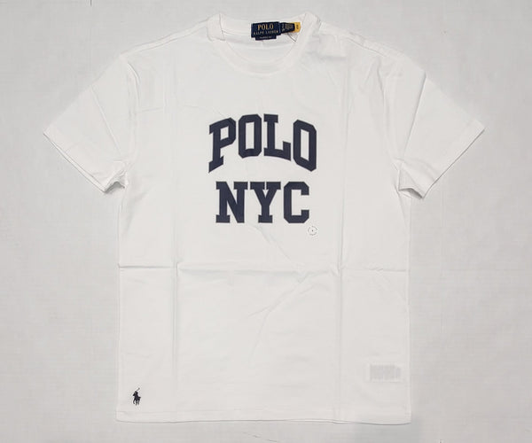 Nwt Polo Ralph Lauren White Polo NYC Classic Fit Tee - Unique Style