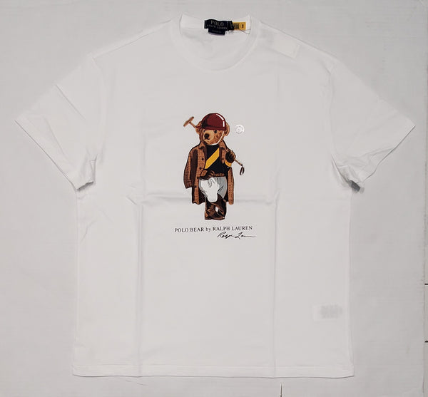 Nwt Polo Ralph Lauren White Teddy Bear Classic Fit Tee - Unique Style