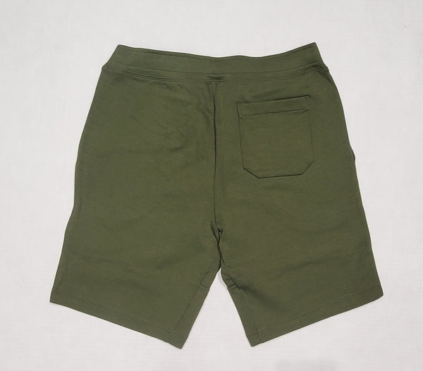 Nwt Polo Ralph Lauren Green Spellout Double Knit Shorts - Unique Style