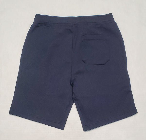Nwt Polo Ralph Lauren Navy Spellout Double Knit Shorts - Unique Style