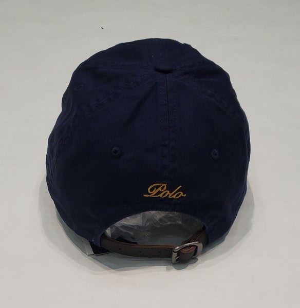Nwt Polo Ralph Lauren Navy Triple Pony Adjustable Hat - Unique Style