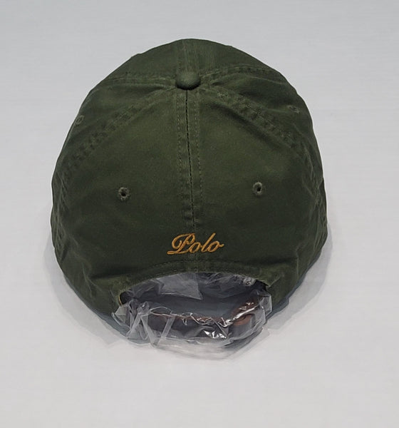 Nwt Polo Ralph Lauren Green Triple Pony Adjustable Hat - Unique Style