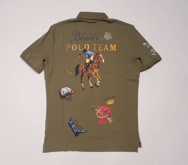 Nwt Polo Ralph Lauren Olive Equestrian Classic Fit Polo - Unique Style