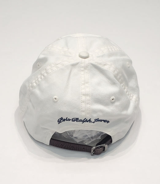 Nwt Polo Ralph Lauren Beach Club Leather Strap Back Hat - Unique Style