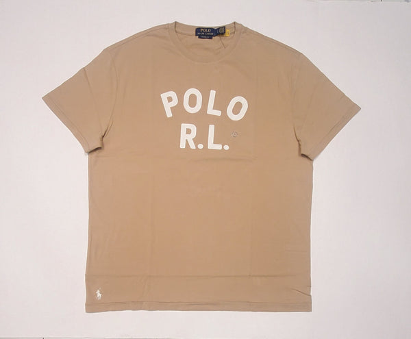 Nwt Polo Ralph Lauren Khaki R.L Classic Fit Tee