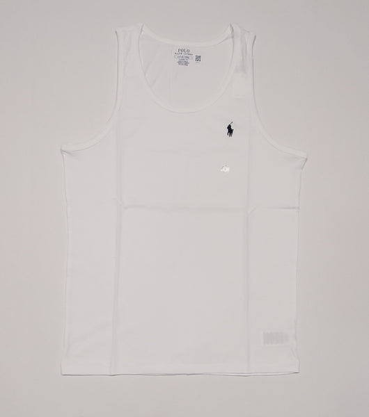 Nwt Polo Ralph Lauren White Classic Fit Small Pony Tank Top