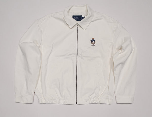 Nwt Polo Ralph Lauren Polo Bear Big Oversize Zip Up Jacket