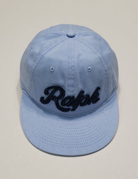 Nwt Polo Ralph Lauren Light Blue 'Ralph ' Patch Adjustable Strap Back Hat