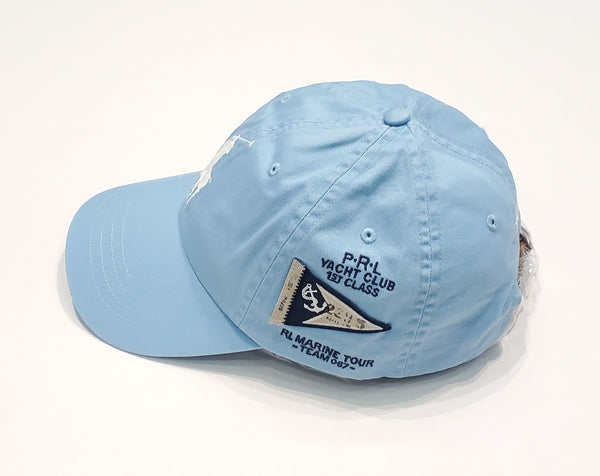 Nwt Polo Ralph Lauren Big Pony # 3 Yacht Adjustable Strap Back
