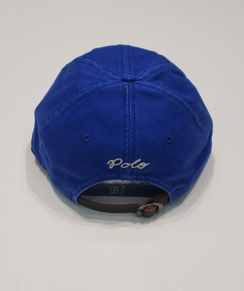 Nwt Polo Ralph Lauren Royal Blue 'Ralph ' Patch Adjustable Strap Back Hat