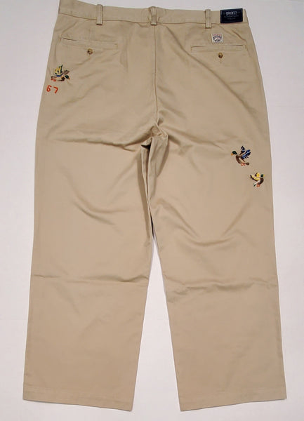 Nwt Polo Ralph Lauren Mallard Duck Embroidered Big Fit Chino Pants