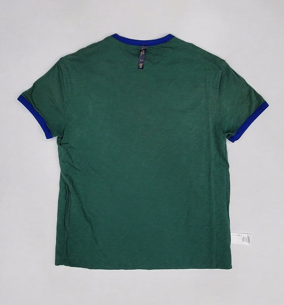 Nwt Polo Ralph Lauren White/Green RL Running Clu 109 Prince Street Track 067 Team Reversible Tee - Unique Style