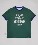 Nwt Polo Ralph Lauren White/Green RL Running Clu 109 Prince Street Track 067 Team Reversible Tee - Unique Style